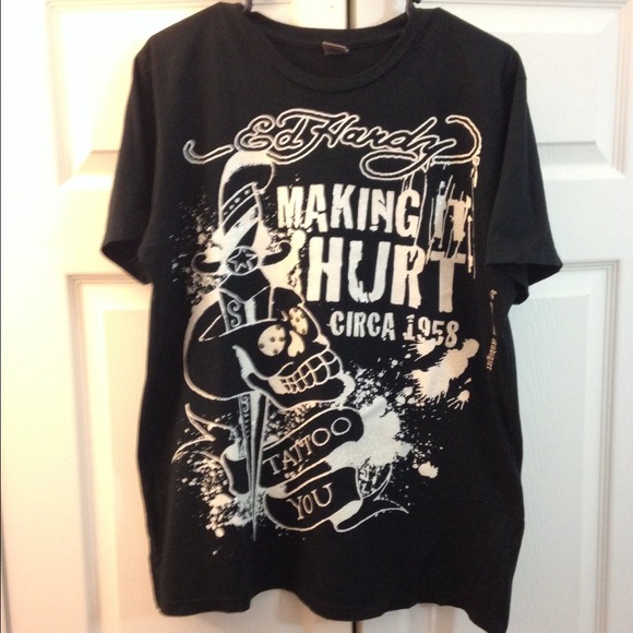 Ed Hardy Graphic Shirt (Men's) - Picture 1 of 4