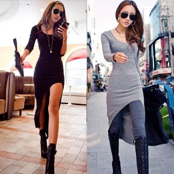 ❌SOLD OUT❌ Asymmetrical Maxi Dress