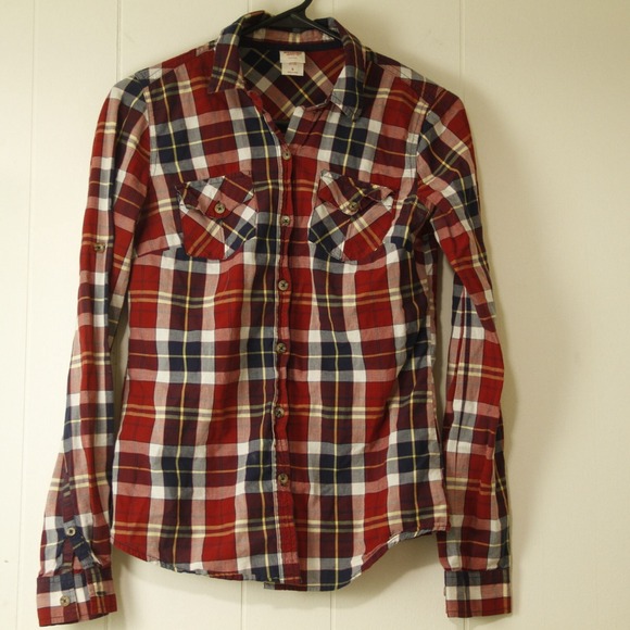 **SOLD** Plaid button up from Target.