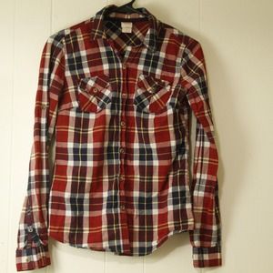 **SOLD** Plaid button up from Target.
