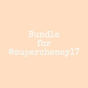Bundle for @supercheney17