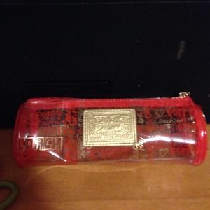 Authentic Coach Pouch- Poppy Edition