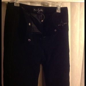 Baby phat suede pants size 9/10