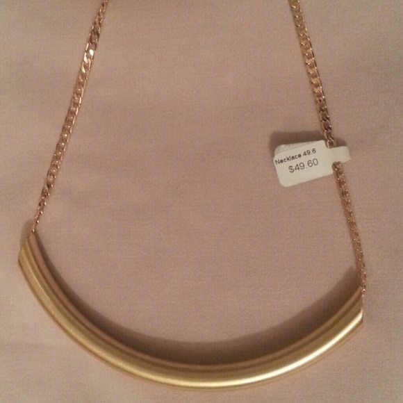 Gold plated necklace