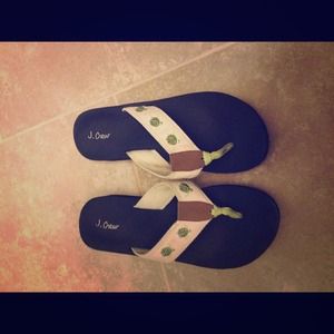 *REDUCED* J Crew flip flops