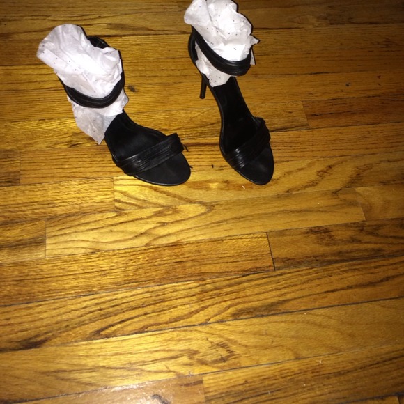 Black selettos heels