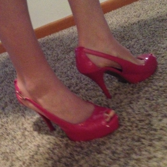 Guess Pink Heels!