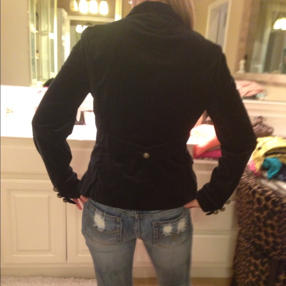 Navy blue blazer size small.  New with tags. - Picture 2 of 2