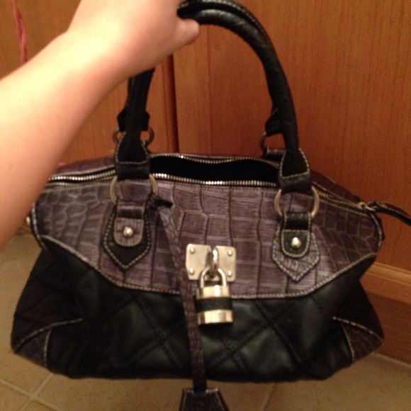 Black handbag