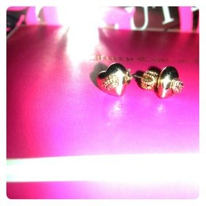 JUICY COUTURE  <3 Rose Gold Earrings
