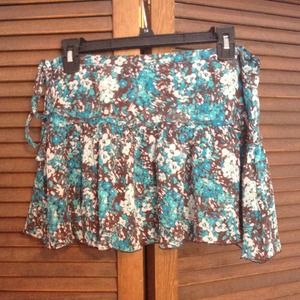 Guess floral mini skirt