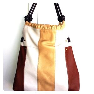 Multi color large tote-in GREAT condition
