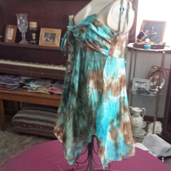 SOLD!! dye blouse - Picture 3 of 4