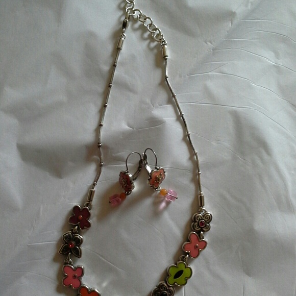 Brighton necklace and earrings "REDUCED"