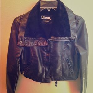 🚫TRADED🚫 Black Kitson bomber jacket