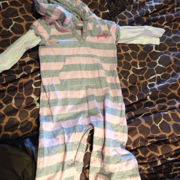 1 piece hooded outfit 18 months. SOLD in bundle
