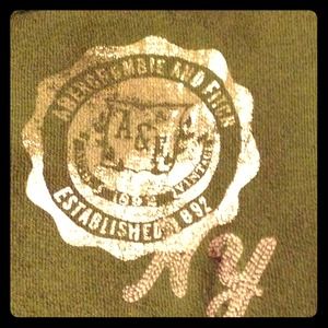 Abercrombie & Fitch hunter green sweat pants.