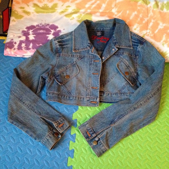 Crop denim