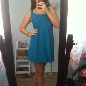 Blue roxy dress