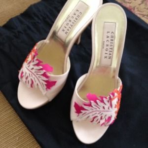 Authentic Christian Lacroix sandle
