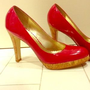 Red Jessica Simpson heels!