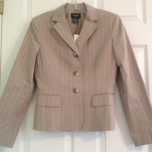 Tan blazer jacket