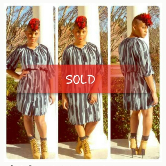 ??Sale?? Navy Blue/Baby blue oversize Dress