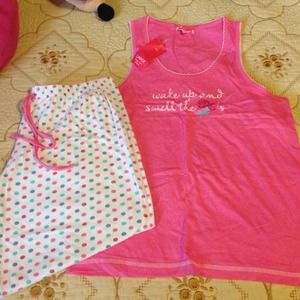 Pink & Polka Dot pijama