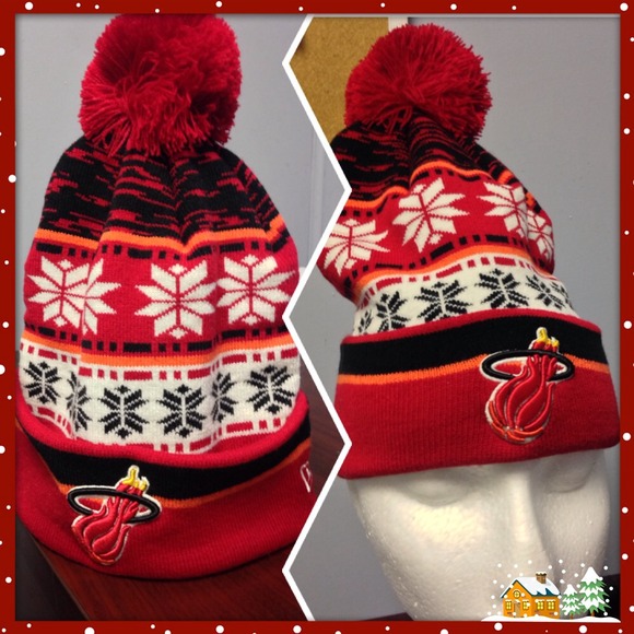 Miami heat beanie.