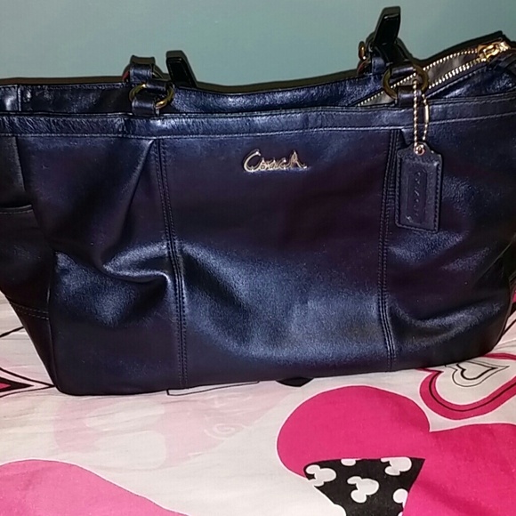 Authentic Large Coach tote