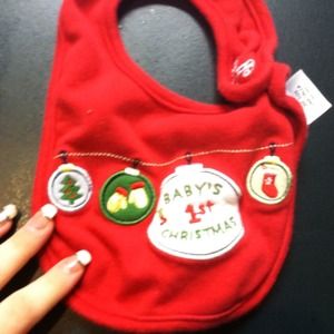 First Xmas bib