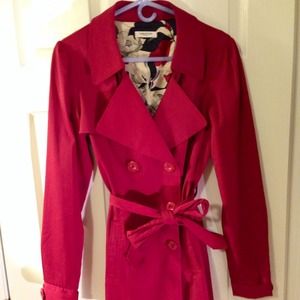 Red Trench Coat