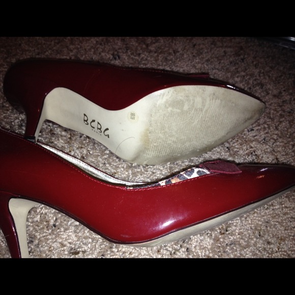 BCBG maroon heels - Picture 4 of 4