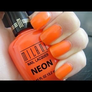 Milani Nail Polish - Neon - 502 Awesome Orange