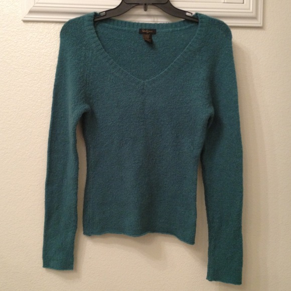 Teal sweater
