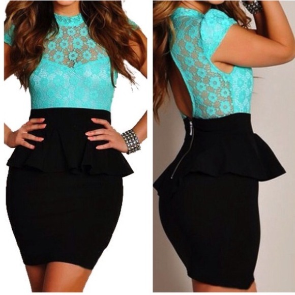Peplum dress 💥traded💥