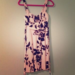 A small Speeckless black and white flowered dress