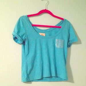 Hollister crop top.