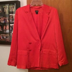 Bright Orange blazer H&M