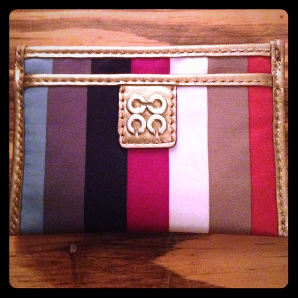 Authentic Coach card holder.
