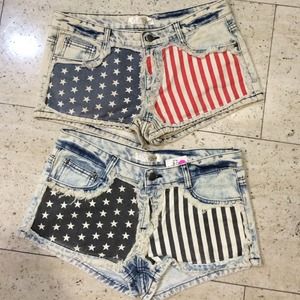 Gypsy Junkies Limited Edition Denim Liberty Shorts