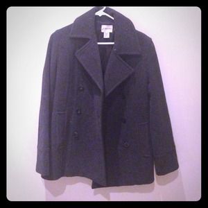 Grey Pea Coat