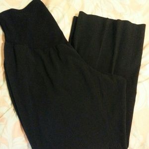Plus size maternity dress pants