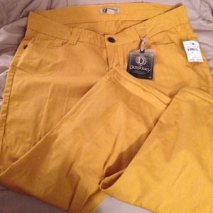 Royal yellow jeans.