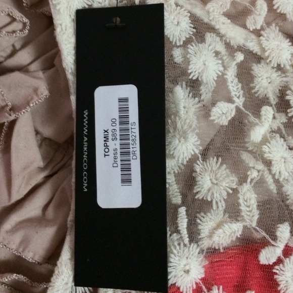 Ark & Co. Dress in Orange-Red - Picture 4 of 4