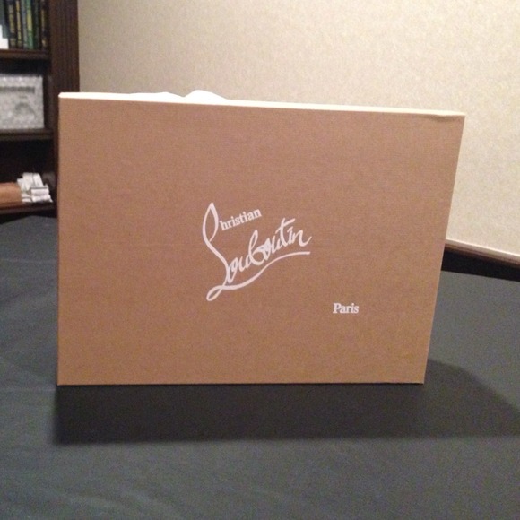 Authentic large Christian Louboutin boot box
