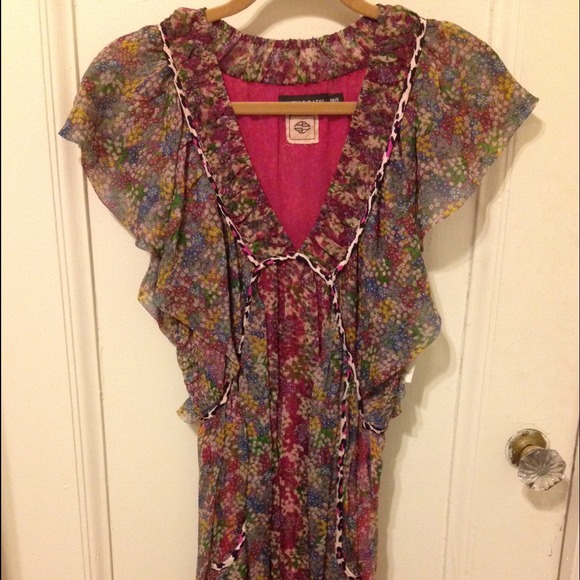 Antik Batik short babydoll dress size 38/small NWT