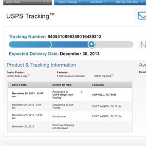 Shipped!