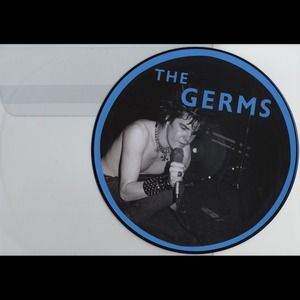The Germs picture vinyl (limited copy rare)