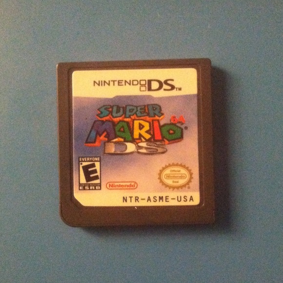 Super Mario DS game and Super Mario Bros DS game